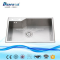 Stainless steel cabinet vessel single bowl sink 10inch depth with knife holder